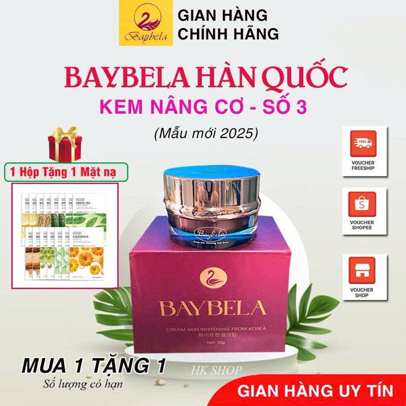 1 Hộp Kem ngày ( nâng cơ số 3) Baybela