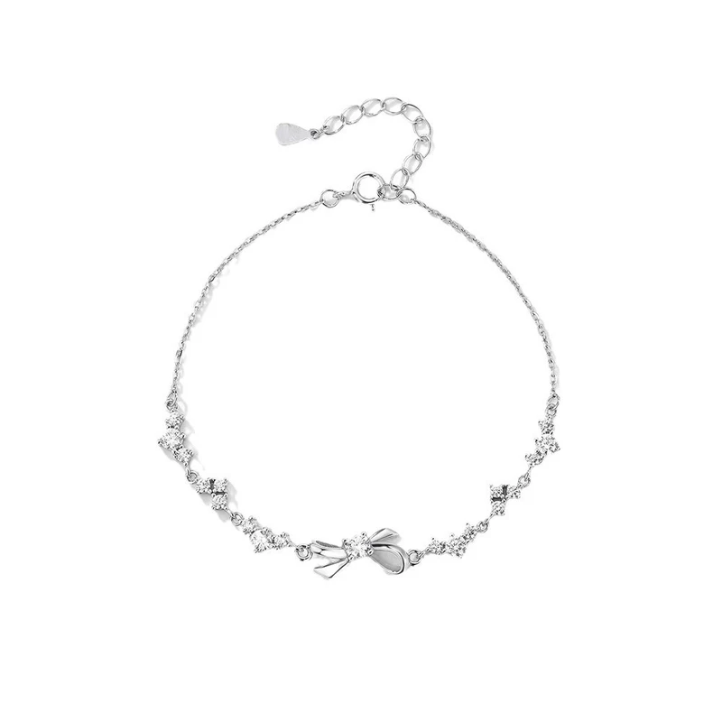 Lắc tay bạc nữ nơ Charmélia Asimi Charmélia LT42 7