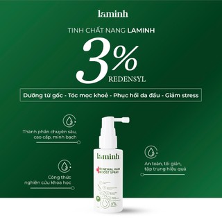  LAMINH | 3% REDENSYL - giảm rụng mọc tóc làm ấm sâu & kích thích vi tuần hoàn da đầu | 50ml chai 