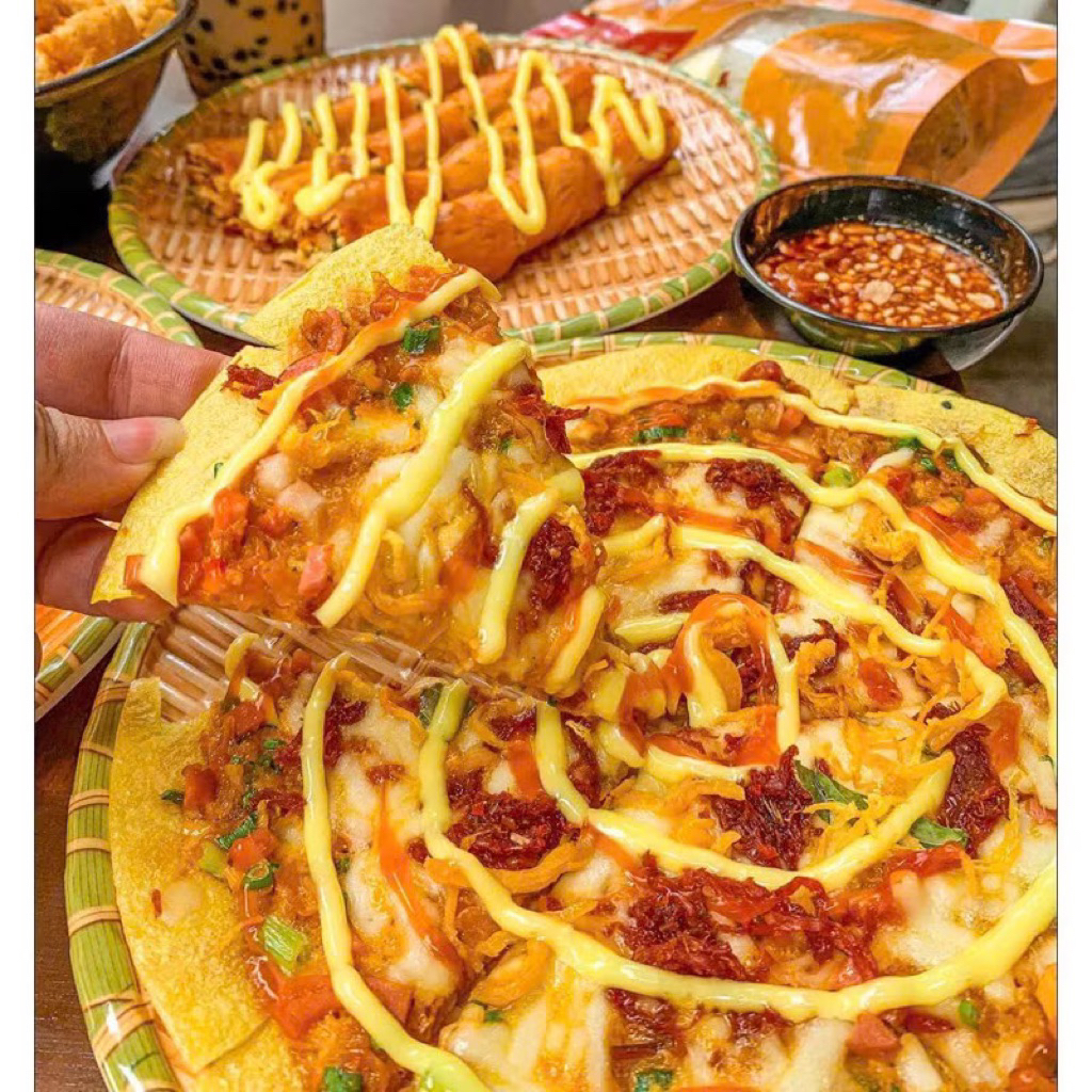 (Loại 1) Vỏ bánh tráng nướng 1kg ,bánh tráng nướng vừng