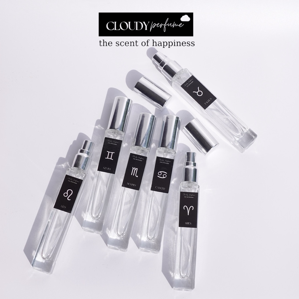 (MUA 3 chai 89K) NƯỚC HOA CUNG HOÀNG ĐẠO NAM LƯU HƯƠNG 6-8 tiếng Cloudy Perfume 10ML