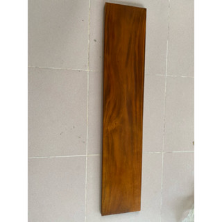 Thanh Gỗ Tràm Làm Kệ Trang Trí Treo Tường Kích Thước Theo Yêu Cầu Khách Hàng Đã Sơn Pu Màu Cánh Gián Nhạt