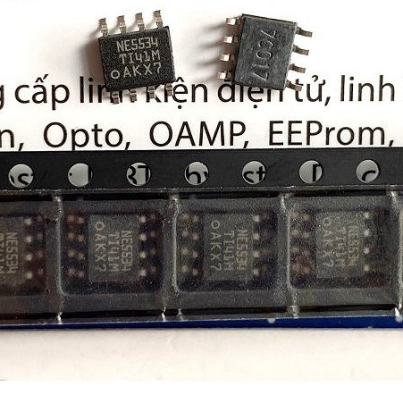[Combo 3 chiếc] NE5534 5534 IC Opamp SOP-8 (nhập khẩu)