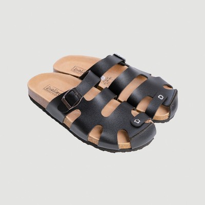 Dép Rọ DA PU Đế Trấu Quai Kiểu Dáng Rọ Unisex Birken Vietnam Bioline - ROPU