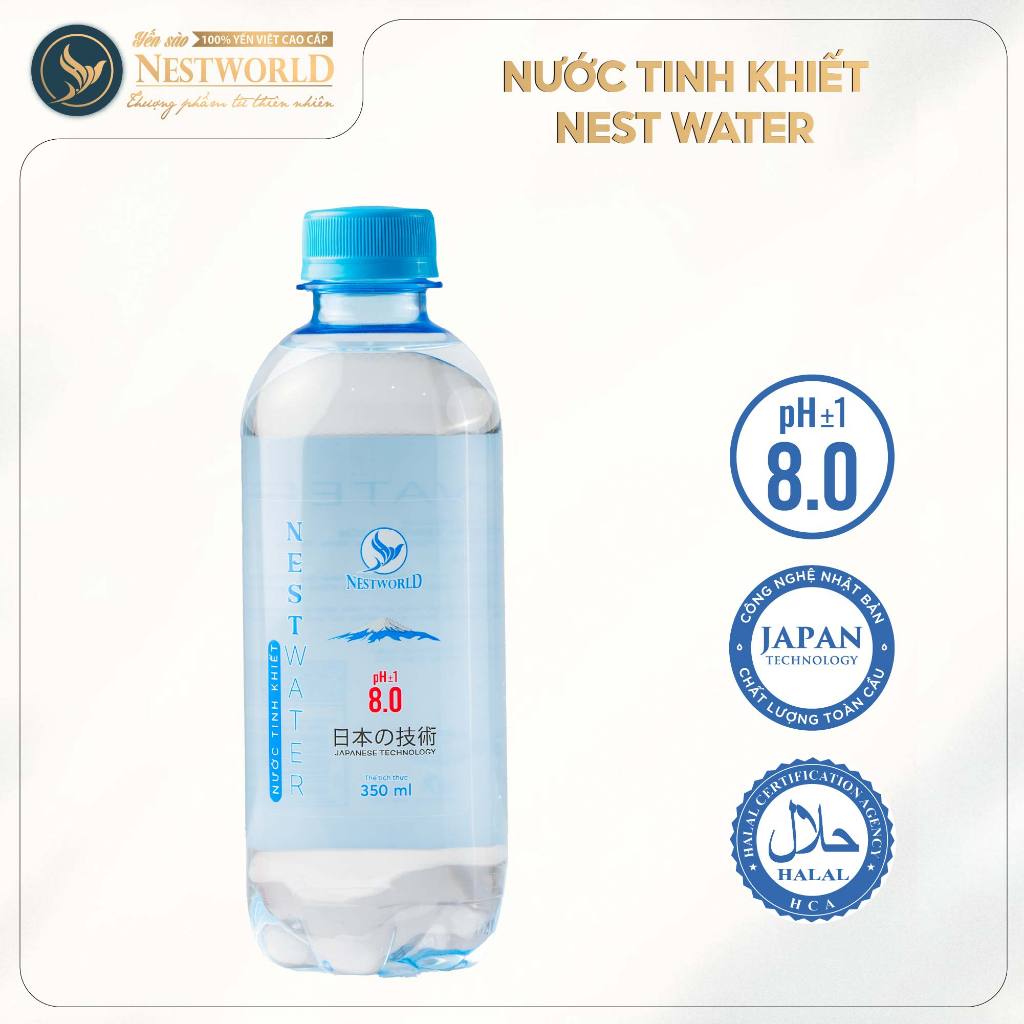 Nước tinh khiết Nestwater - Dung tích 350ml