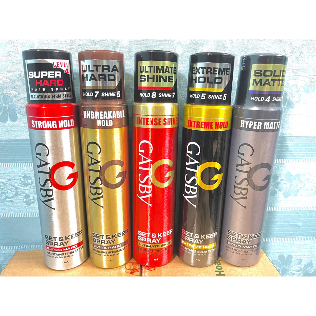 Gôm Xịt Tóc Gatsby 250ml