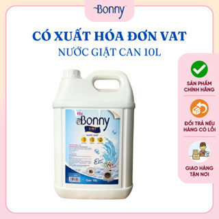 Nước giặt can 5L 10L hương Com'for, nước giặt xả công nghiệp, nước giặt trắng sáng thơm lâu Bonny 3in1