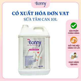Dầu gội can, sữa tắm giá rẻ, dầu gội sữa tắm can 10L BONNY dùng cho khách sạn, nhà nghỉ, Homestay, Spa, salon tóc,