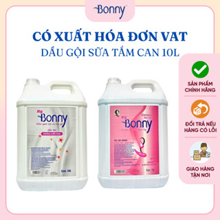 Sữa tắm, dầu gội can, dầu gội sữa tắm BONNY can 10L hương nước hoa thơm lâu dùng cho khách sạn, nhà nghỉ, homstay