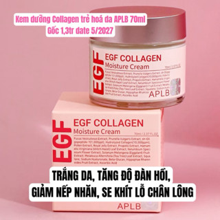 (1,3tr/5.27) Kem dưỡng Collagen trẻ hoá , cấp ẩm, dưỡng trắng và làm đều màu da APLB 70ml