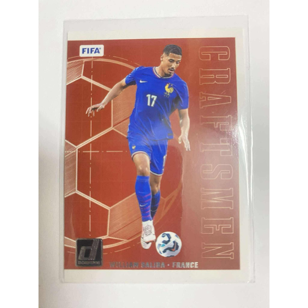 Thẻ bóng đá #L937 William Saliba France Panini Donruss Soccer 2024/25