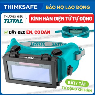  Kính hàn điện tử Total TSP9403 TSP9405 tự động làm tối 2 cảm biến bảo vệ mắt khỏi tia UV lên tới DIN 11 lĩnh vực hàn xì 