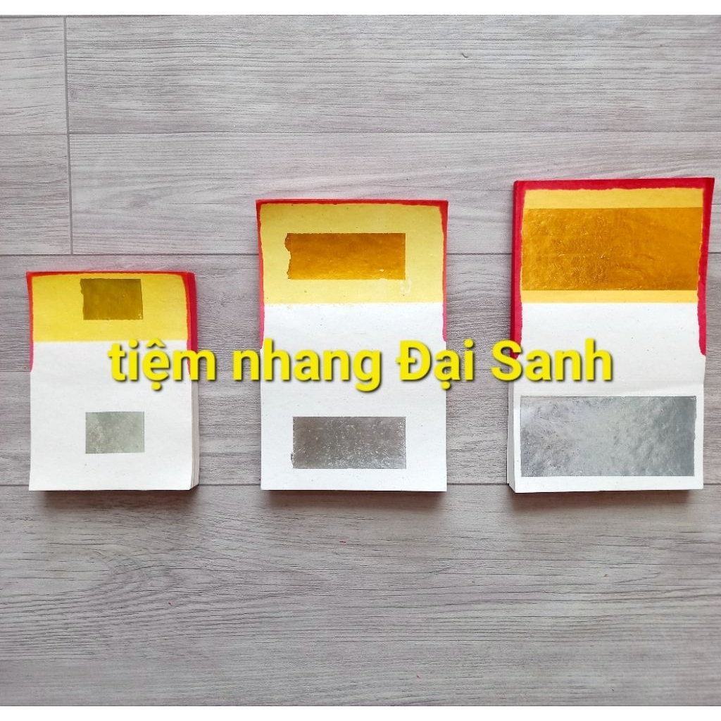 5 XẤP GIẤY CÚNG BẠC TIỂU