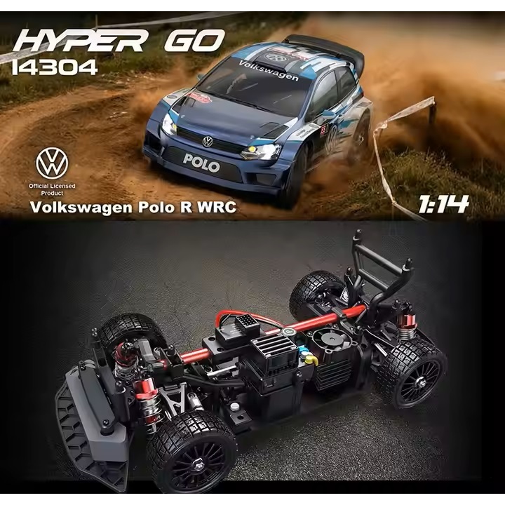 Xe điều khiển MJX Hyper Go 14304, động cơ không chổi than, Gyro theo xe