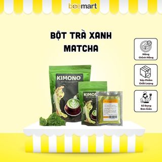 Bột Matcha trà xanh gói 20g - Bột Matcha nguyên chất thơm, chát nhẹ, ko đắng