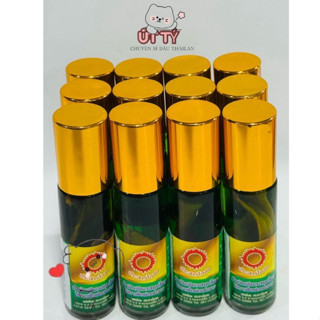 Dầu  lăn  sâm  mặt trời  xanh 8ML