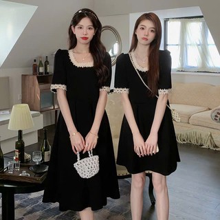 Váy Đầm Bigsize Hoạ Tiết Tay Bồng Dáng Xoè Bo Chun Lưng Trẻ Trung SangChảnh🌸Hàng Quảng Châu