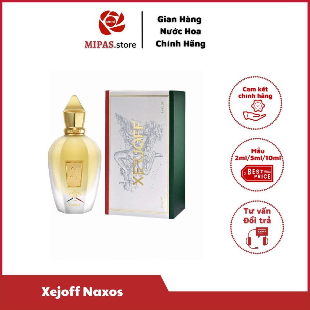 Nước hoa Xe,joff 1861 Naxos chiết 5ml, 10ml, mẫu thử nước hoa