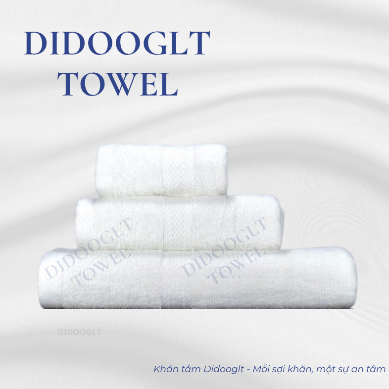 Khăn Tắm Cotton DIDOOGLT TOWEL 60x120cm Mềm Mại Không Phai Màu Thâm Hút Tốt | BigBuy360 - bigbuy360.vn