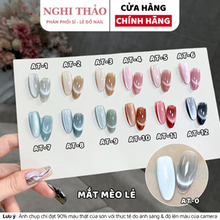 Sơn gel mắt mèo ánh trăng cực quang RAMYLA Nghi Thảo Nails