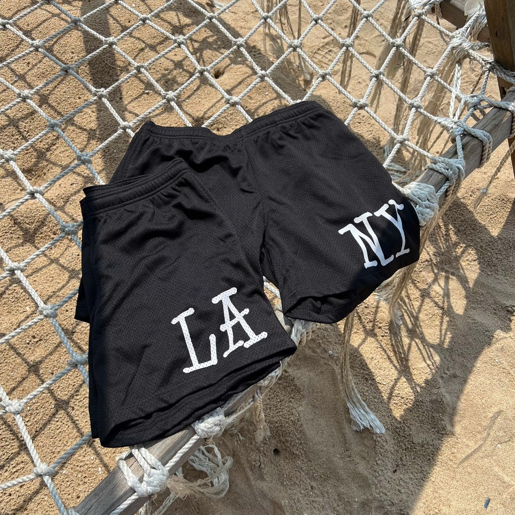 Quần short mesh 2 lớp - sốp phô mai