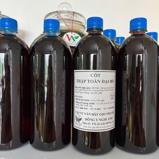 Cốt ngâm thập toàn đại bổ chai 1L Đông Y Nghi Anh bổ thận tráng dương mạnh gân cốt