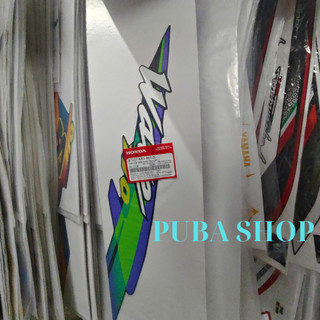 BỘ TEM WAVE 110 ĐỜI 2000 ZIN HÀNG TỒN KHO CAO CẤP MÀU XANH NHỚT