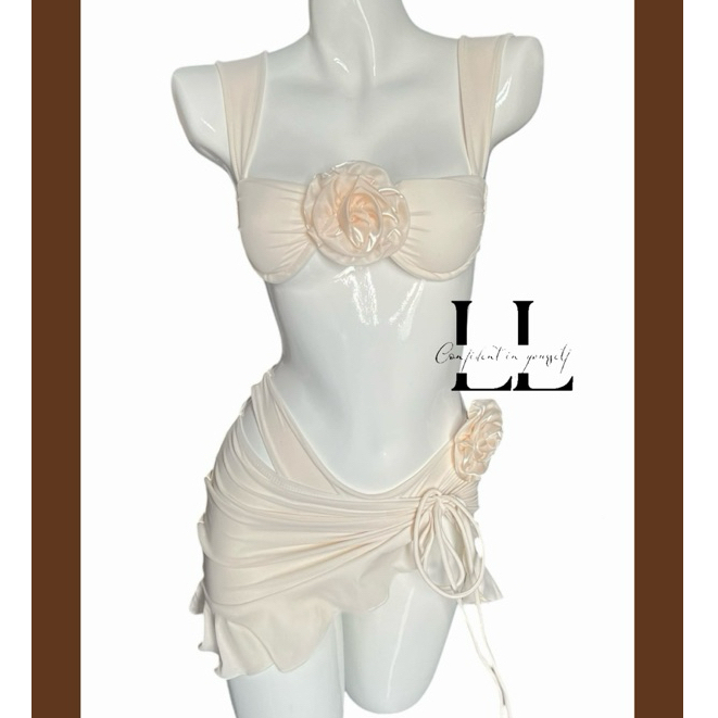 Bikini 2 Mảnh L&L BIKINI Thiết Kế Dây Bản To Gợi Cảm Có Gọng Nâng Đỡ Vòng 1 Kèm Chân Váy Sang Trọng | BigBuy360 - bigbuy360.vn