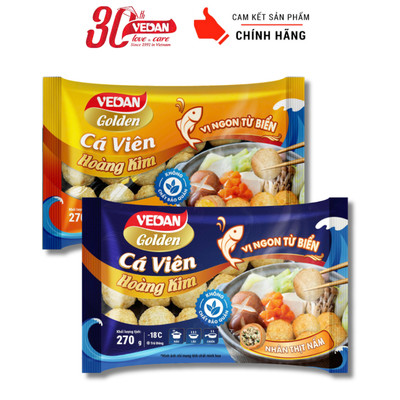 Cá Viên Hoàng Kim VEDAN Golden 270g