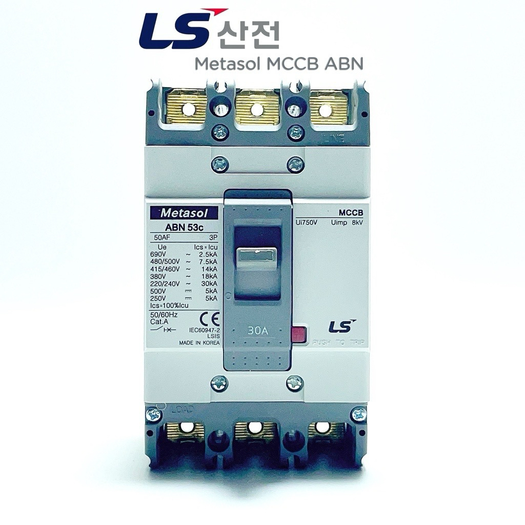 Aptomat 3 Pha ABN 20A ~ 100A 52C