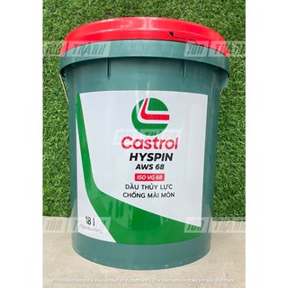 [ CHÍNH HÃNG ] Dầu thủy lực Castrol Hyspin AWS 68 (18 Lít) - Nhớt 10