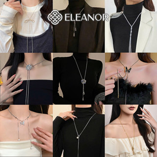 Dây chuyền nữ dây rút Eleanor Accessories dáng dài đa dạng kiểu dáng phụ kiện trang sức vòng cổ 9554