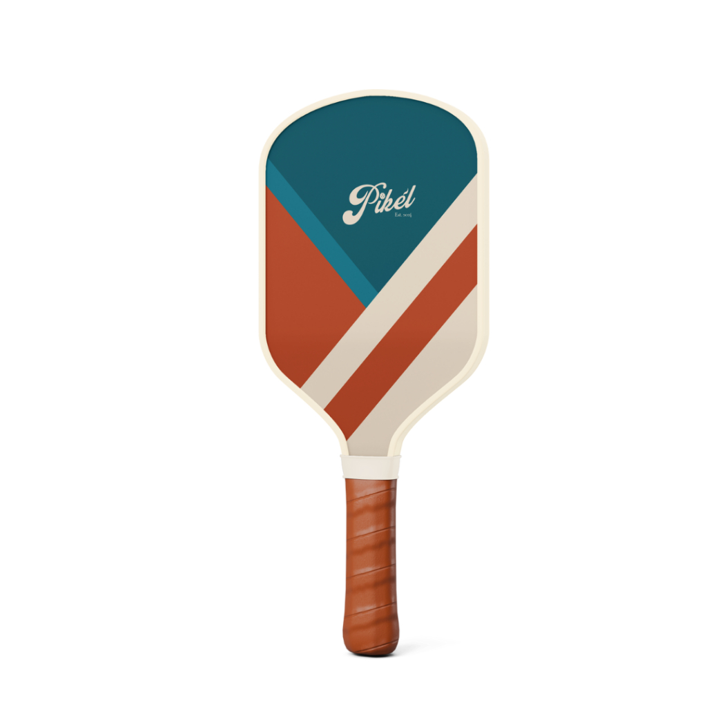 Vợt Pickleball Pikel Essentials - Princeton 16mm - Carbon T700, mặt nhám TrueGrit, kiểm soát ổn định - Xanh teal retro