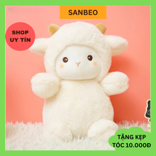 Gấu Bông Lạc Đà Alpaca Dễ Thương – Thú Nhồi Bông Hình Lạc Đà Siêu Mềm, Quà Tặng Sinh Nhật Cho Bé - SANBEO