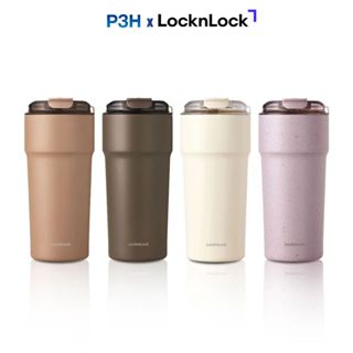 Ly giữ nhiệt phủ sứ LocknLock Metro Cafe Tumbler nhiều dung tích đa dạng màu sắc LHC4357 LHC4359 LHC4418 P3H
