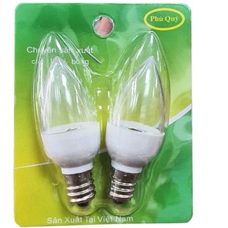 10 bóng đèn trái ớt led trắng