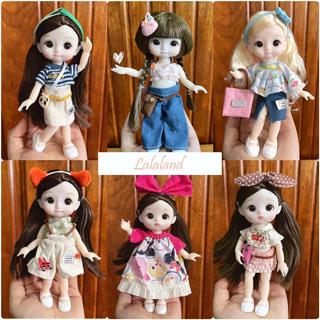 Búp bê công chúa 16 -17cm có khớp khuôn mặt siêu đáng yêu quà tặng cho bé gái