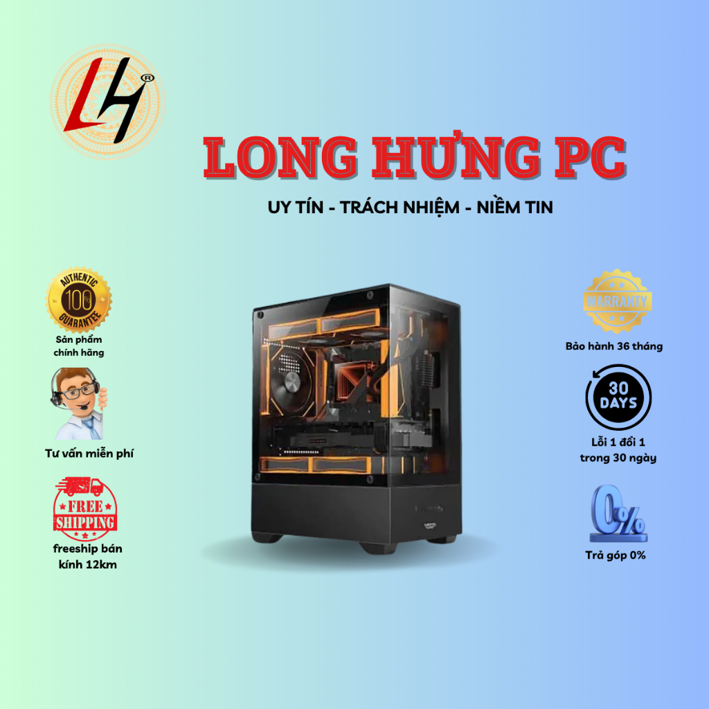 PC gaming 9: Core i5 12400F, Ram 16G, VGA 1650 4G