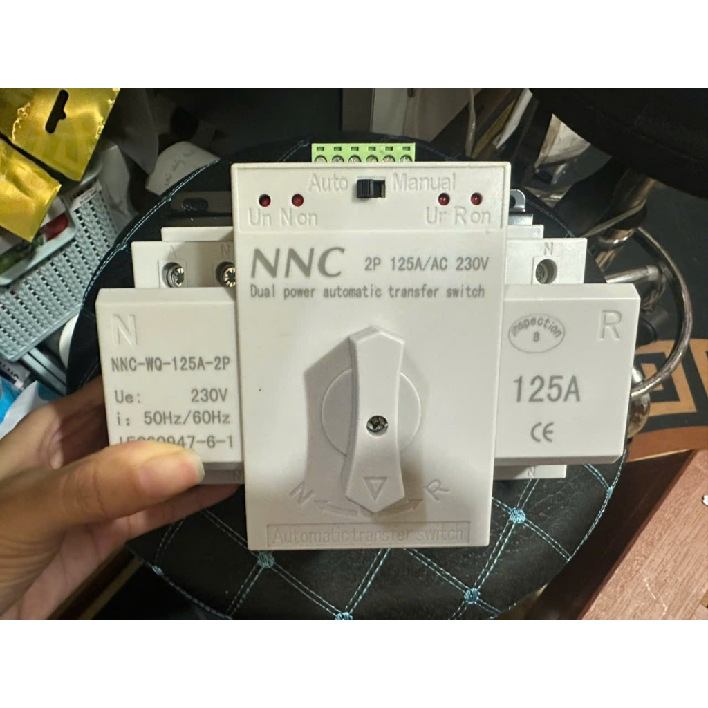 Bộ chuyển nguồn tự động ATS 2P 63A - 2P 125A - Hẹn Giờ NKG5