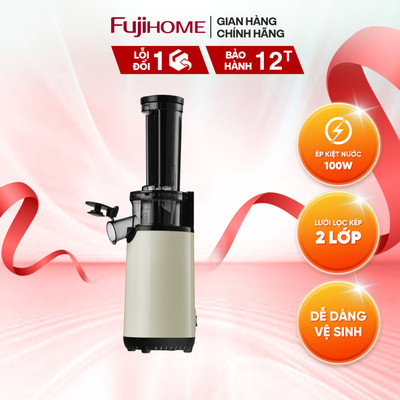 Máy Ép Chậm Mini Fujihome SJ06 – Nhỏ Gọn, Ép Kiệt, Giữ Trọn Dưỡng Chất - Bảo Hành 12 Tháng