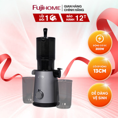 Máy Ép Chậm Nguyên Quả Fujihome SJ50C – Ép Kiệt Hơn, Giữ Trọn Dưỡng Chất, Dễ Dàng Sử Dụng