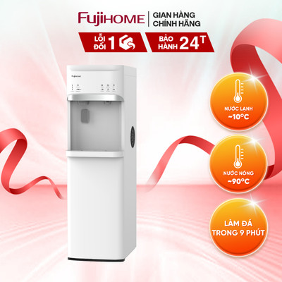 Cây Nước Nóng Lạnh Bình Âm Kèm Chức Năng Làm Đá Fujihome WD628C-IM - Đa Năng - BẢO HÀNH 24 THÁNG