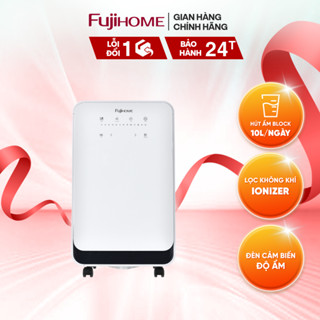 🌬️ Máy Hút Ẩm Dân Dụng Fujihome DH10 – Kiểm Soát Độ Ẩm, Lọc Không Khí, Bảo Vệ Sức Khỏe Gia Đình 🌿