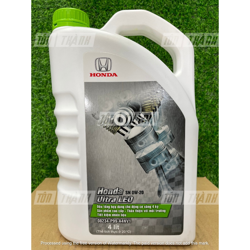 [ CHÍNH HÃNG ] Nhớt động cơ HONDA Ultra LEO 0w20 cao cấp- Nhớt chuyên dùng cho xe Honda (4 Lít)