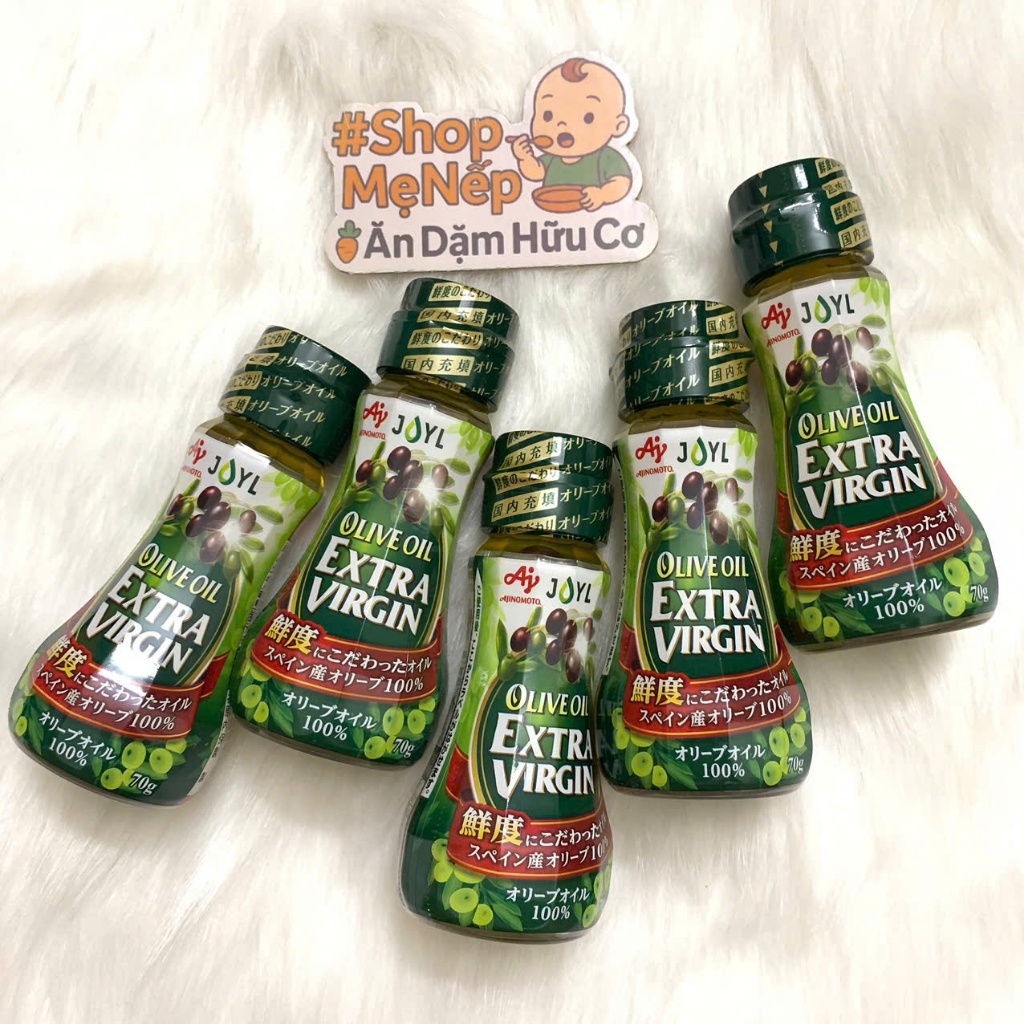 (T1/2027) DẦU OLIVE ĂN DẶM AJINOMOTO CHO BÉ TỪ 6 THÁNG