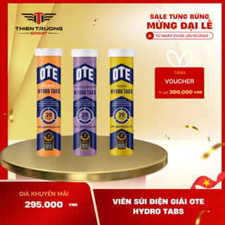 [LỌ 20 VIÊN] Viên sủi điện giải OTE, Viên sủi Vitamin C, Bù Nước Nhanh Chóng, Ngăn Chuột Rút, Duy Trì Tập Trung