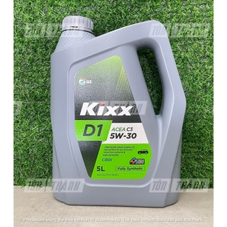 [ CHÍNH HÃNG ] Dầu Động Cơ Diesel KIXX D1 5W-30 ACEA C3/SP (5 Lít) - Tổng Hợp Toàn Phần