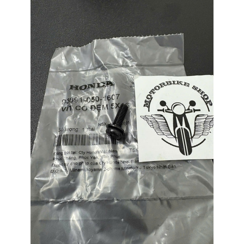 ốc bắt mặt nạ click 110 ab 110 ab 125 938910501607 chính hãng
