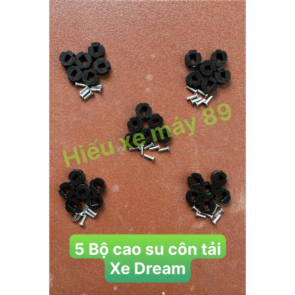( GIÁ 5 BỘ ) Cao su côn tải cho xe DREAM - WAVE