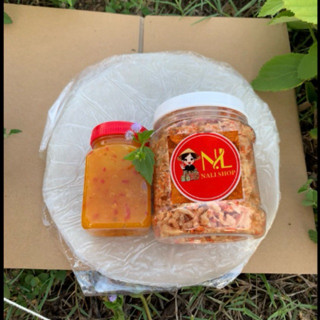 combo bánh tráng phơi sương + hủ muối tép hành phi + hủ sốt muối béo